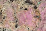 Polished Cobaltoan Calcite Slab - Congo #184032-1